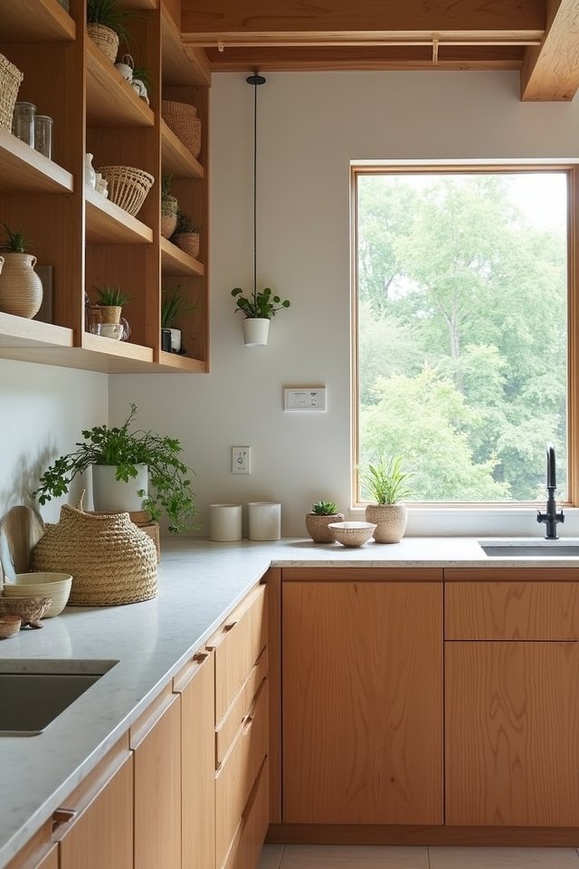 natural materials enhance warmth