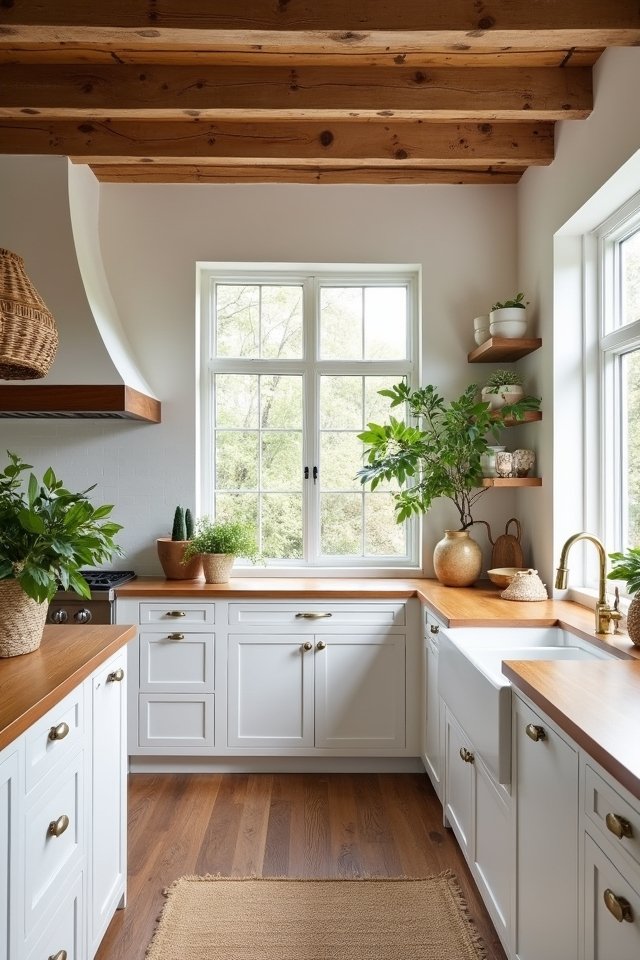 natural materials enhance warmth