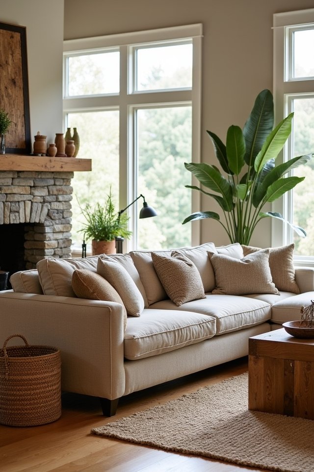 natural materials for comfort