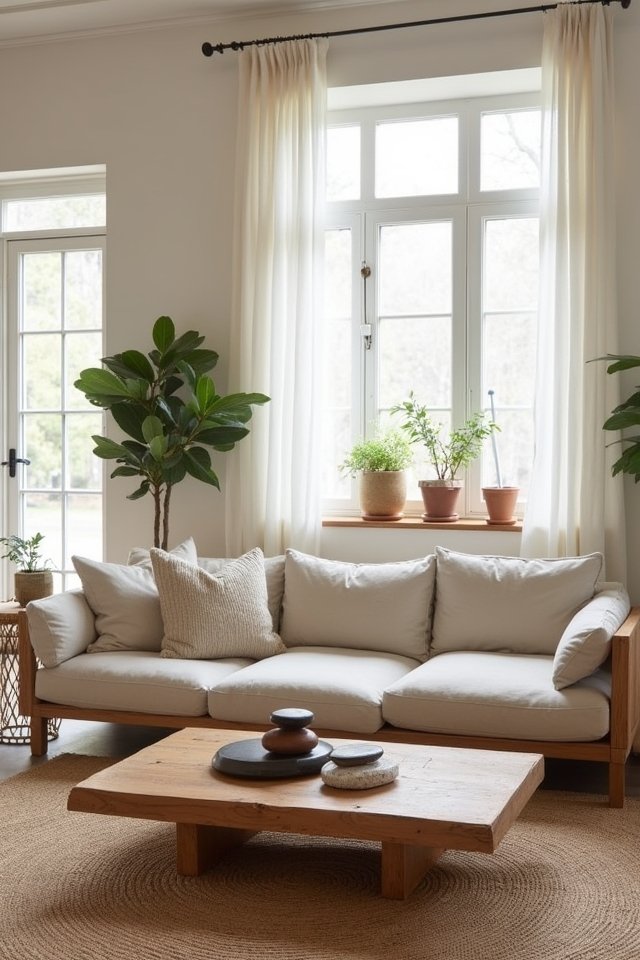 natural materials for comfort
