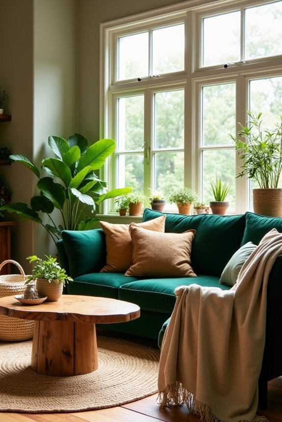 natural materials for coziness