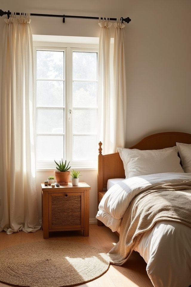 natural materials for coziness