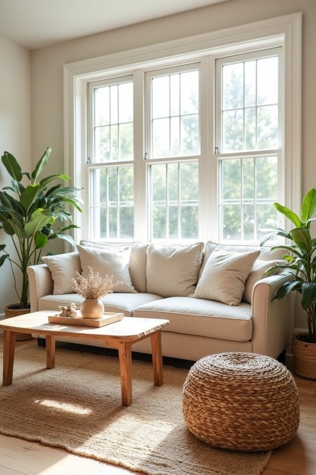 natural materials for decor