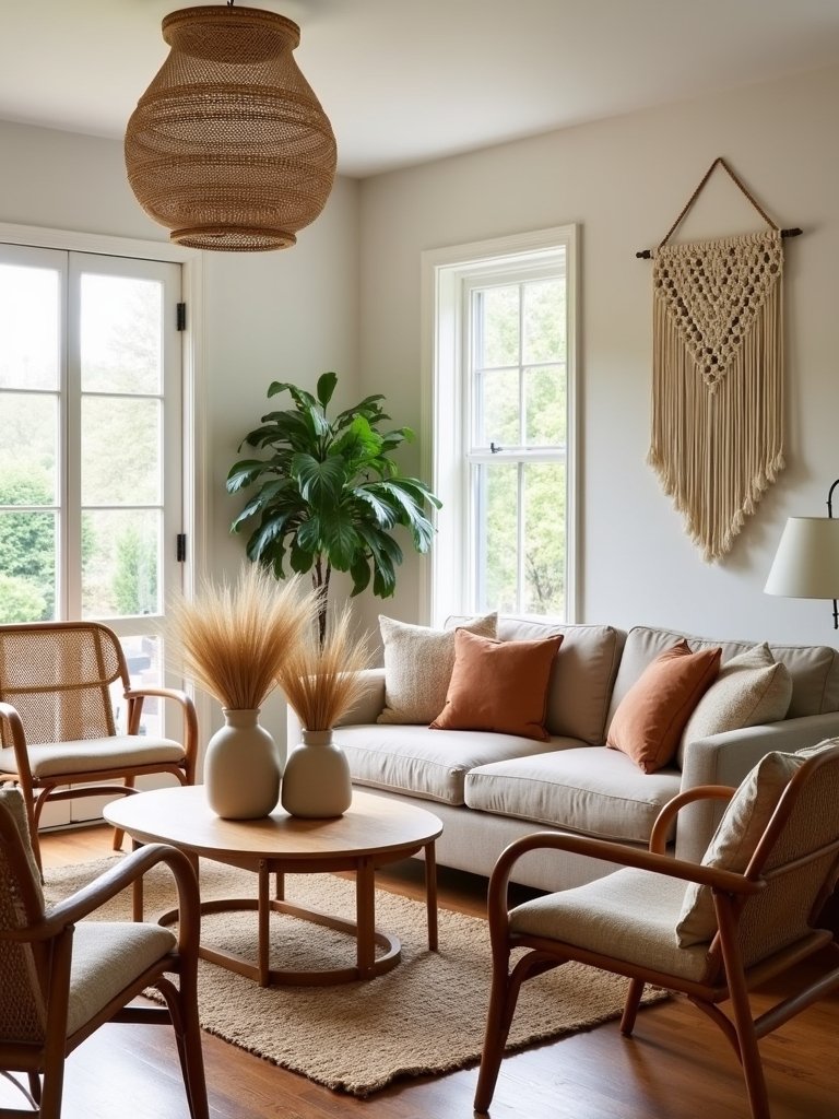 natural materials for decor