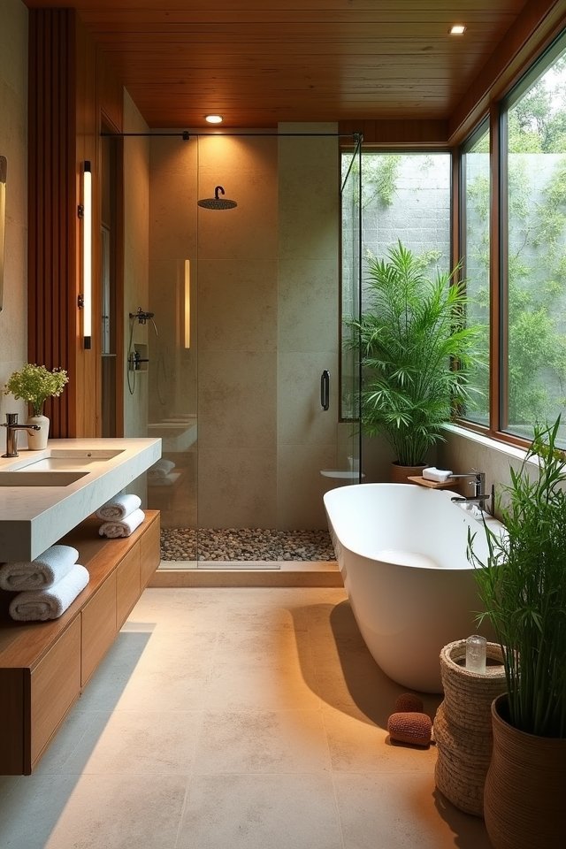 natural materials for tranquility