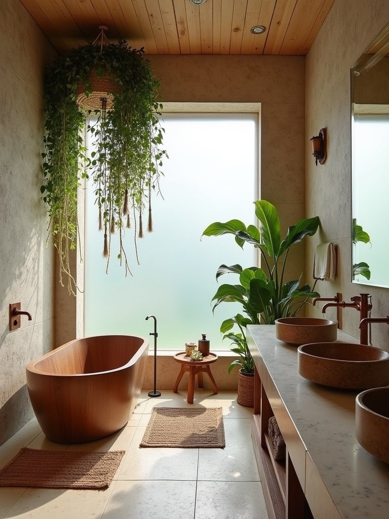 natural materials for tranquility