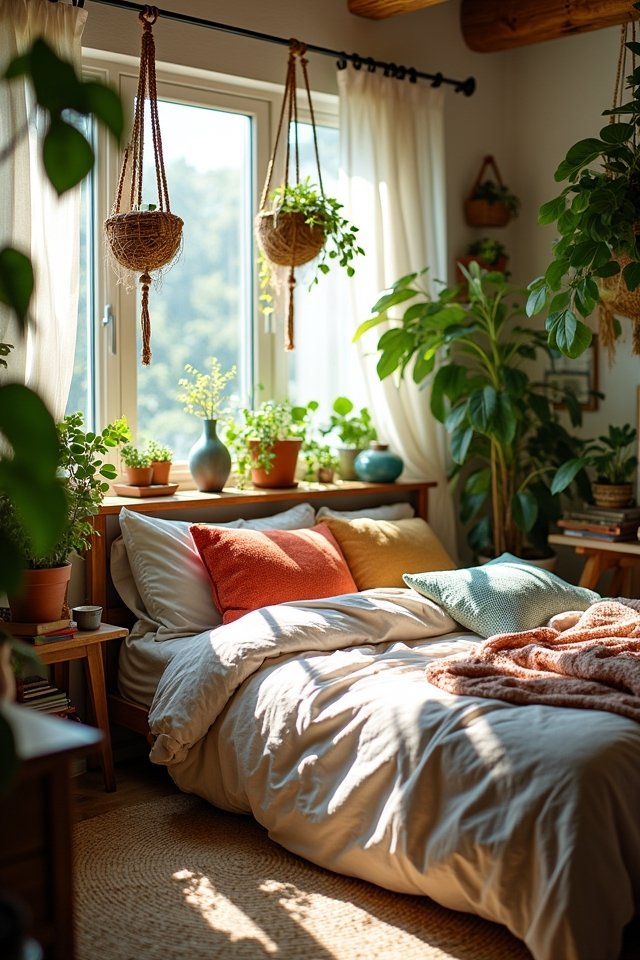 natural oasis in bedroom