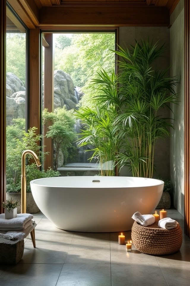 natural spa like oasis