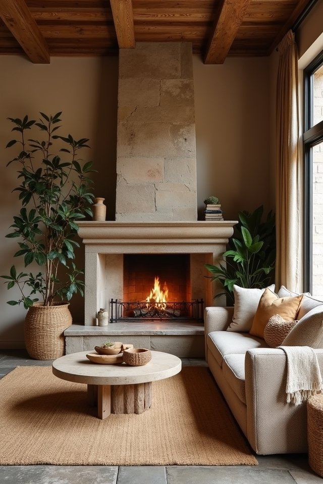 natural stone cozy accents
