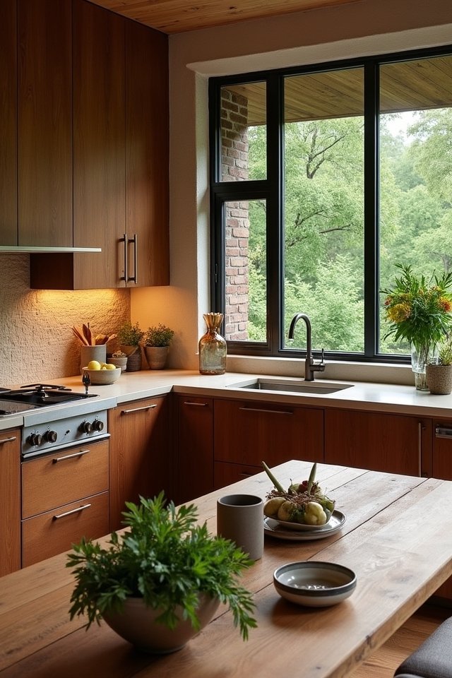 natural stone kitchen elegance