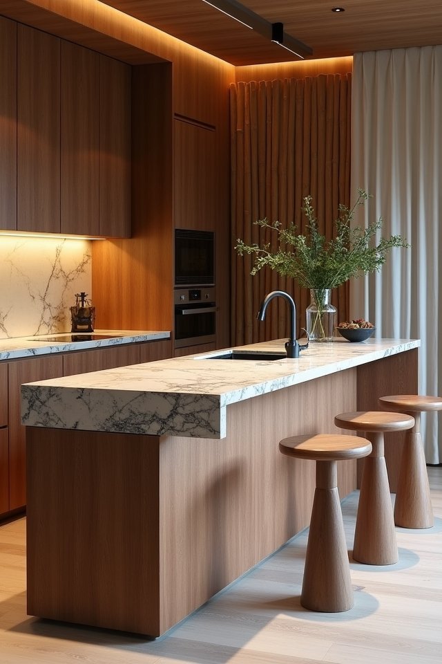 natural stone wood harmony