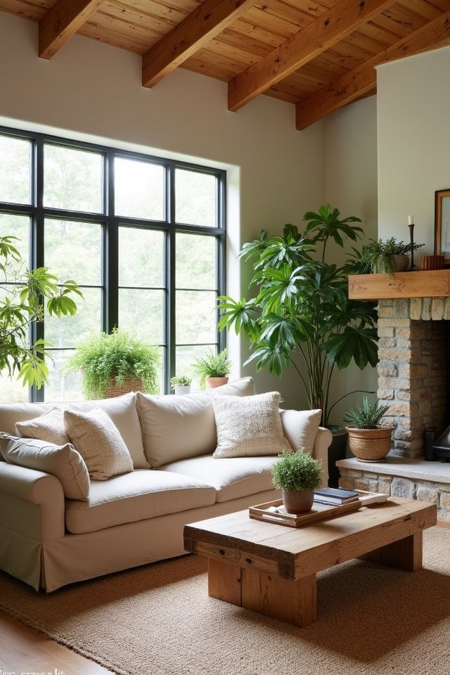 natural textures create coziness