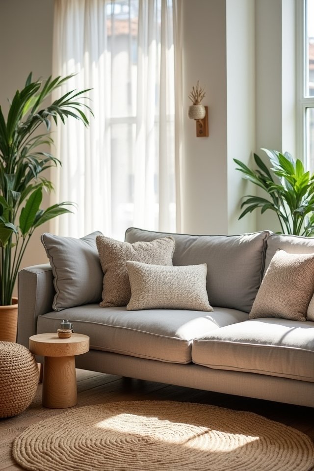 natural textures enhance decor