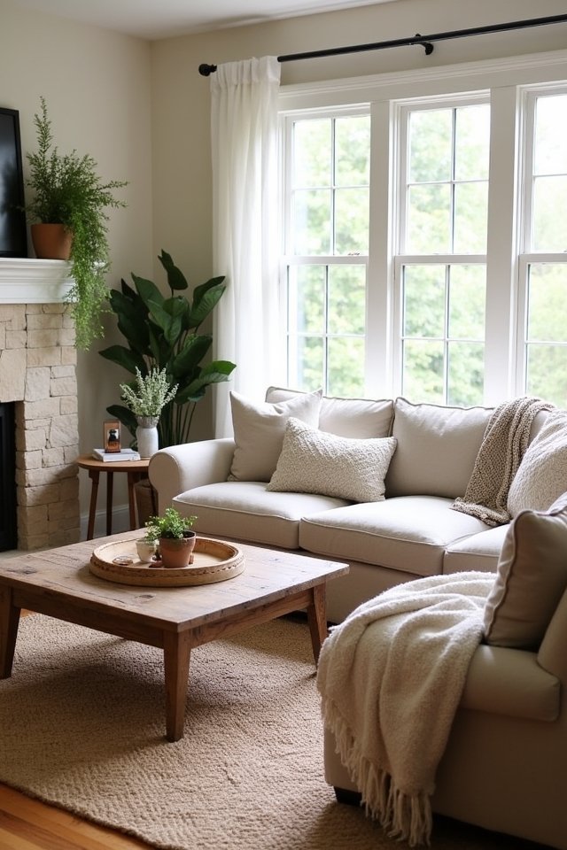 natural textures for comfort