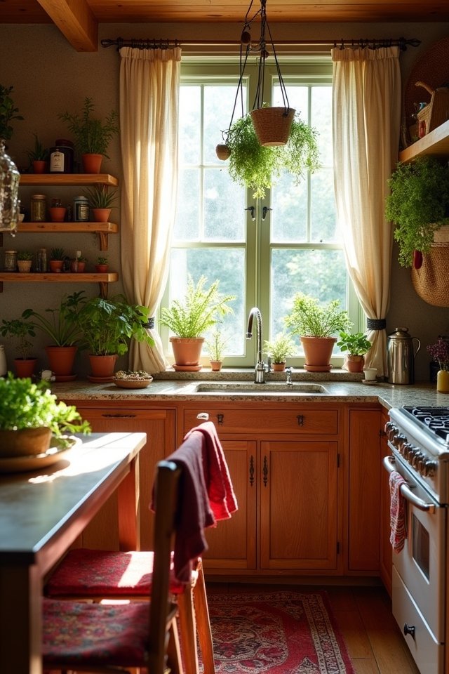 natural warmth and greenery