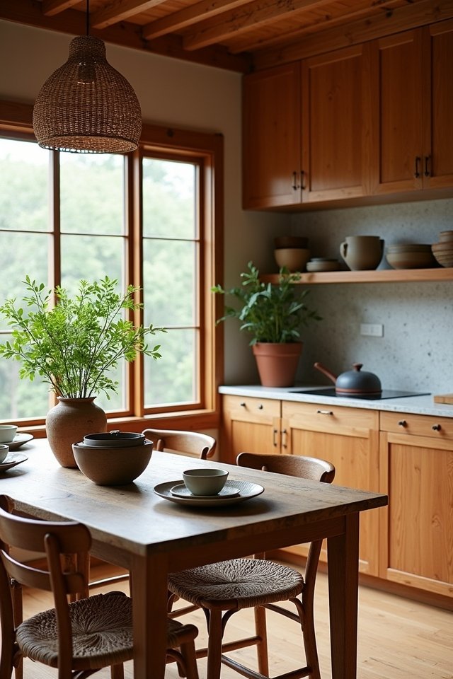 natural warmth in kitchens
