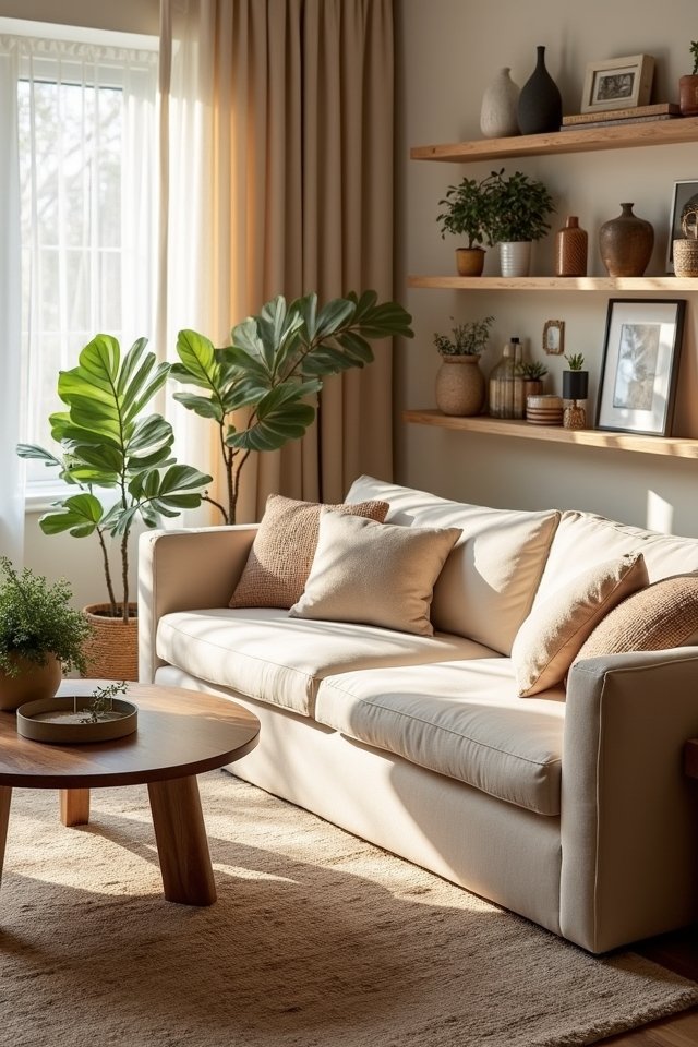 natural wood enhances beige