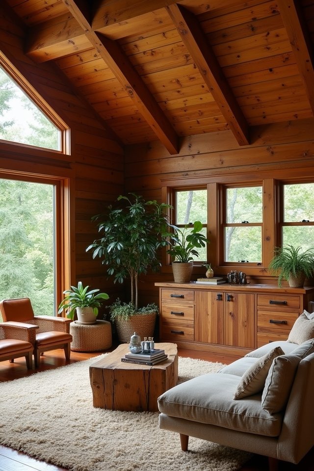 natural wood home decor