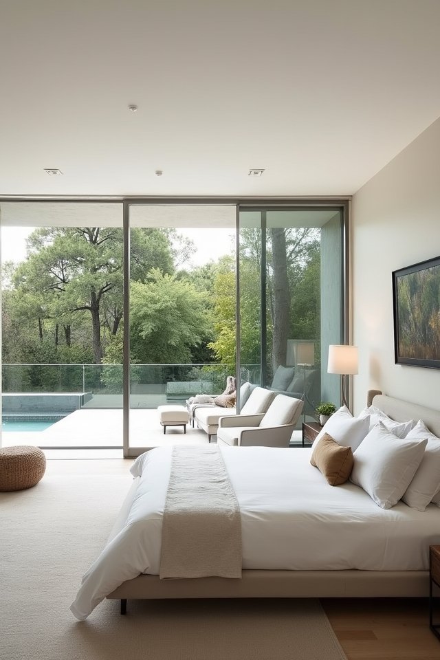 nature infused minimalist sanctuary