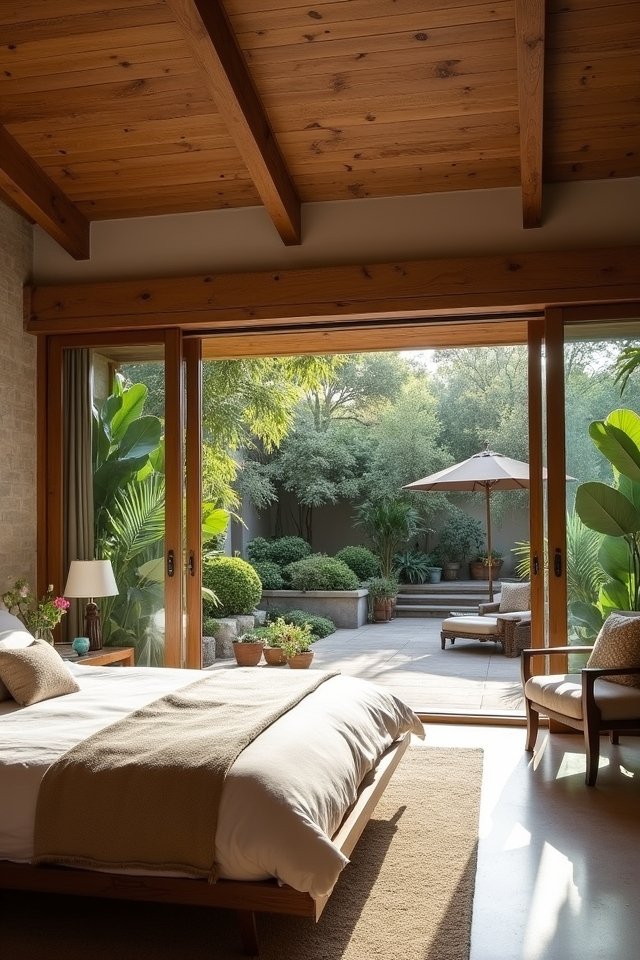 nature inspired balcony retreat