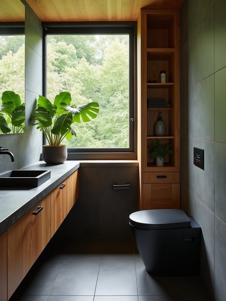 nature inspired bathroom design