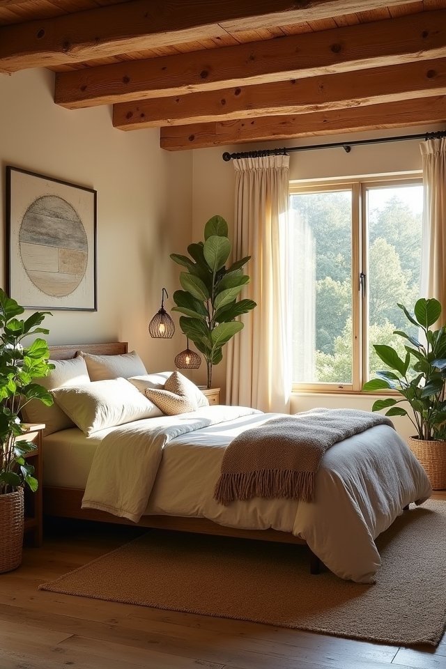 nature inspired bedroom decor