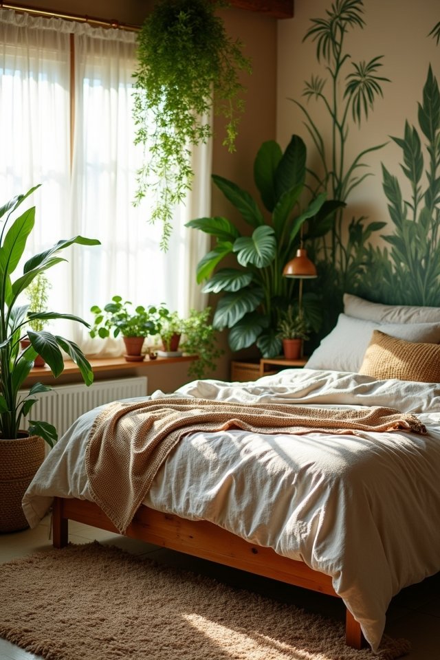 nature inspired bedroom decor