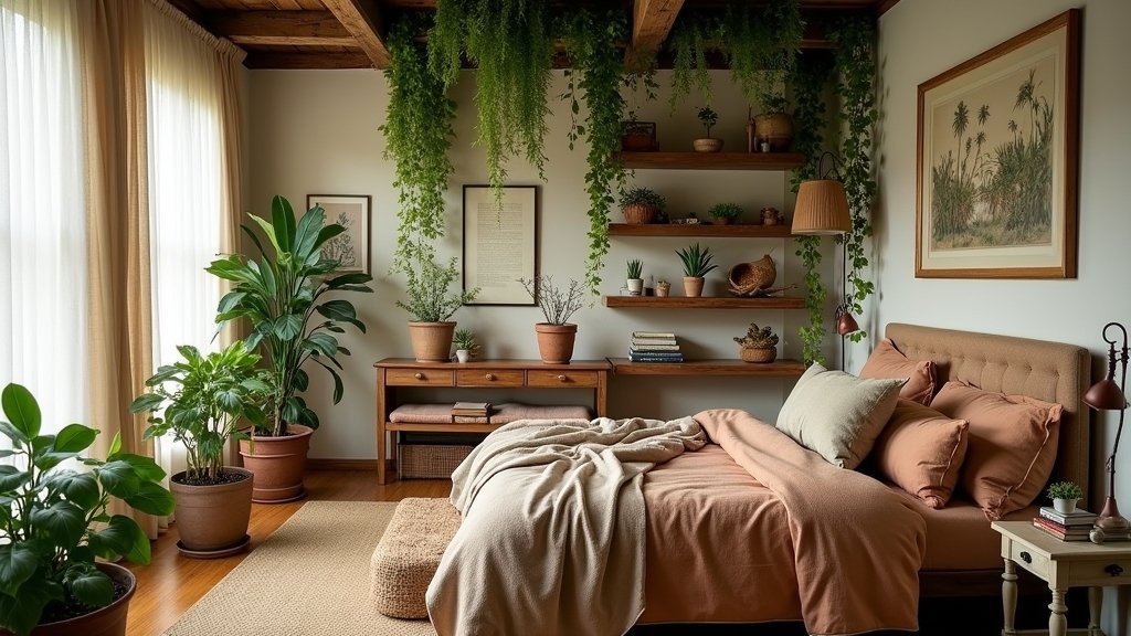 nature inspired bedroom decor