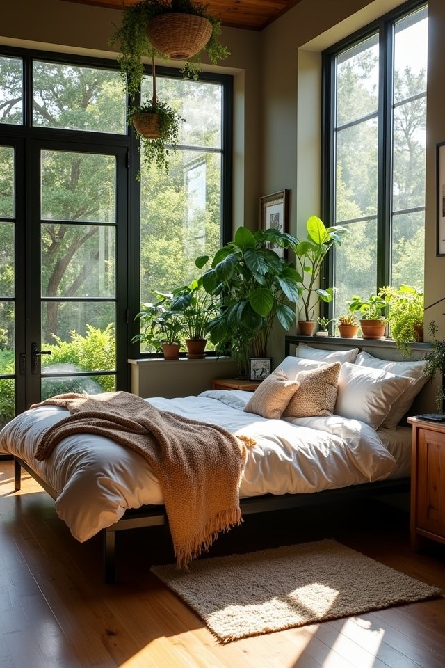 nature inspired bedroom decor