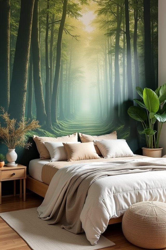 nature inspired bedroom designs