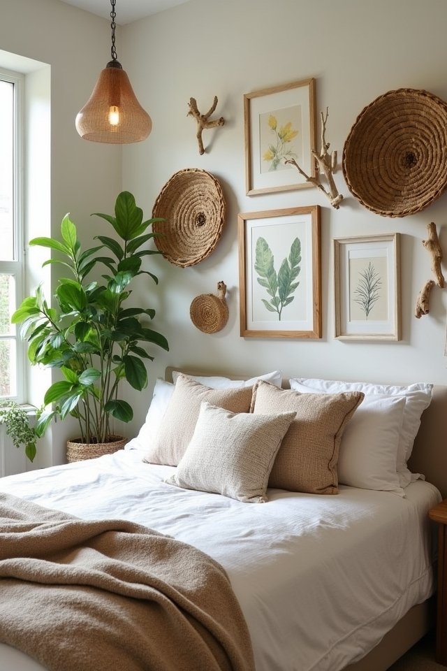 nature inspired bedroom oasis