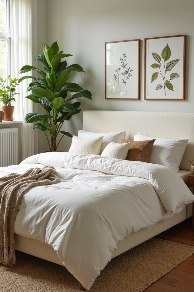 nature inspired bedroom sanctuary