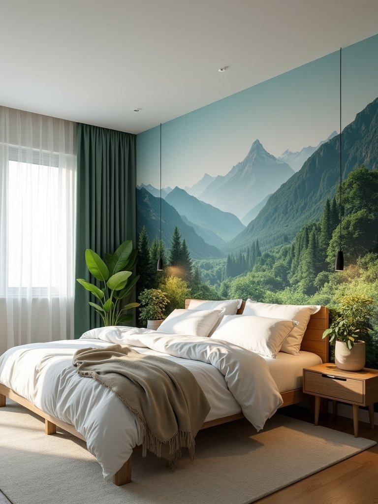 nature inspired bedroom transformations