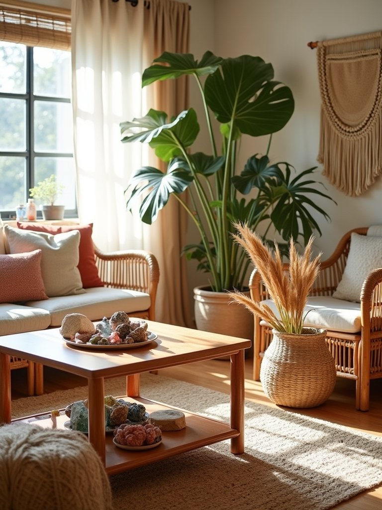 nature inspired boho decor elements