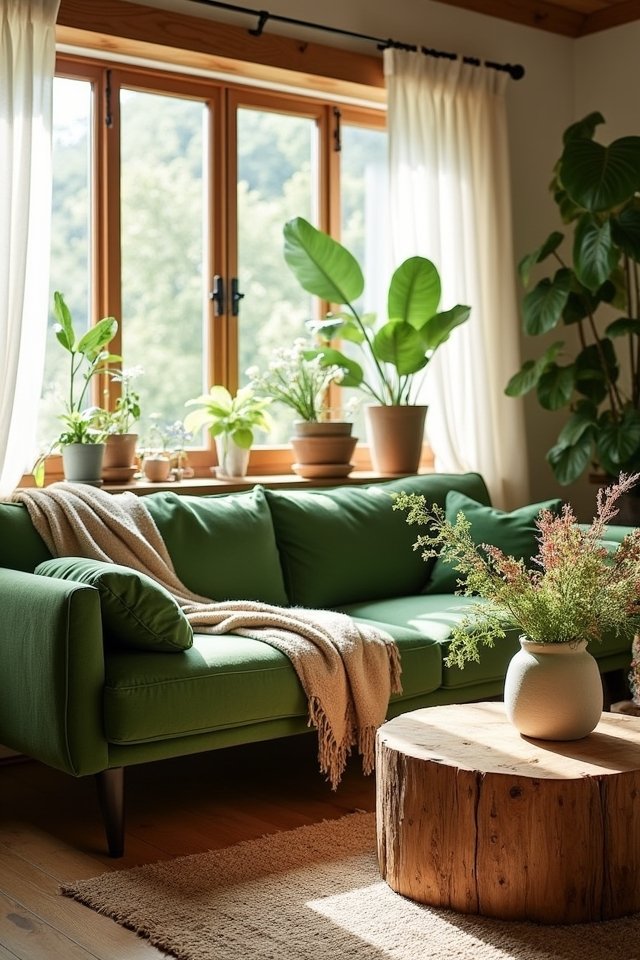 nature inspired calming retreat