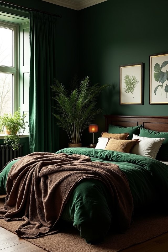 nature inspired cozy bedroom decor
