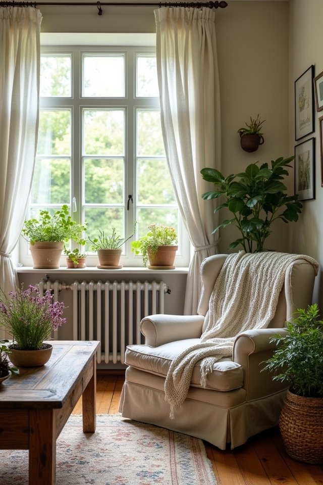 nature inspired cozy decor
