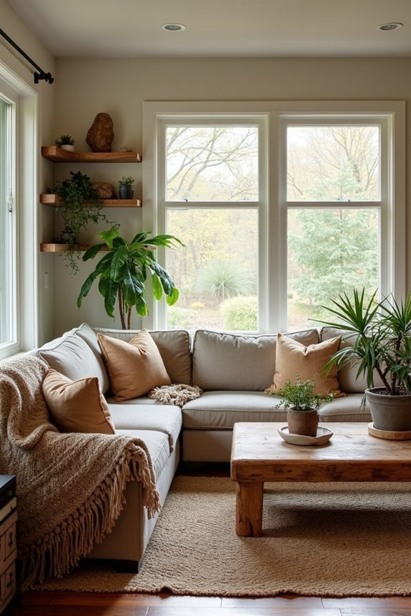 nature inspired cozy sanctuary