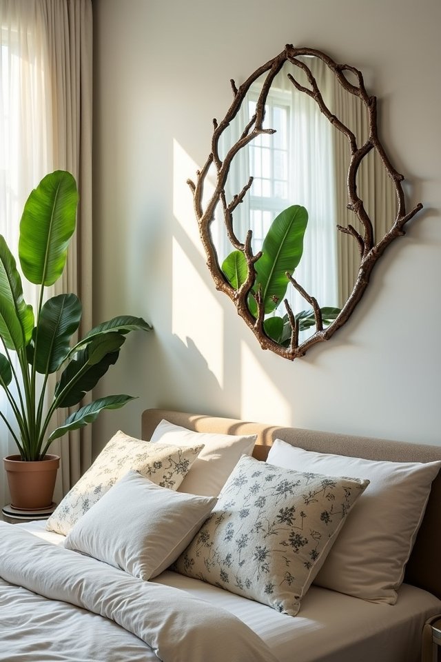 nature inspired decorative mirrors