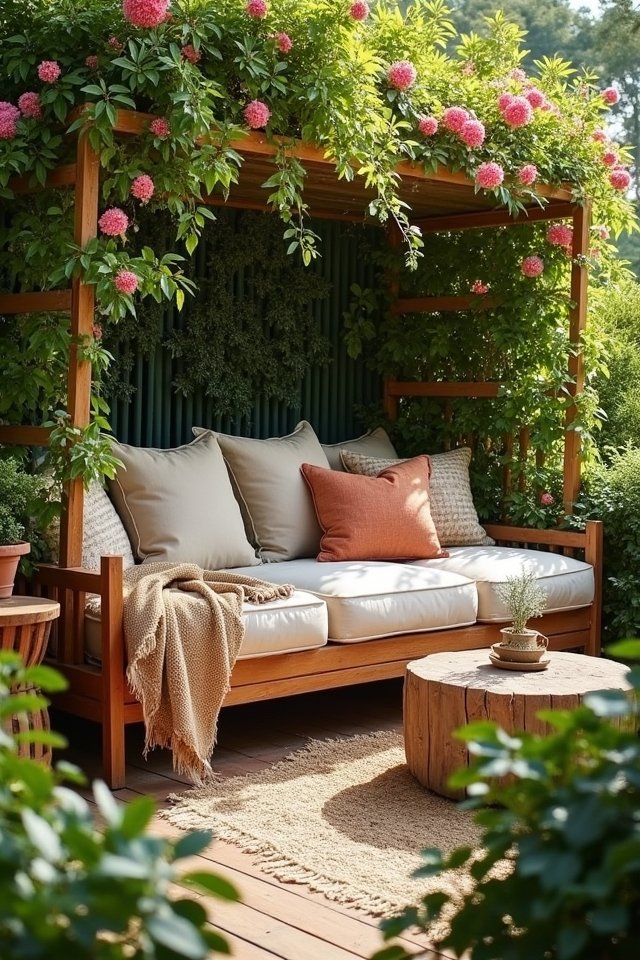 nature inspired indoor daybed