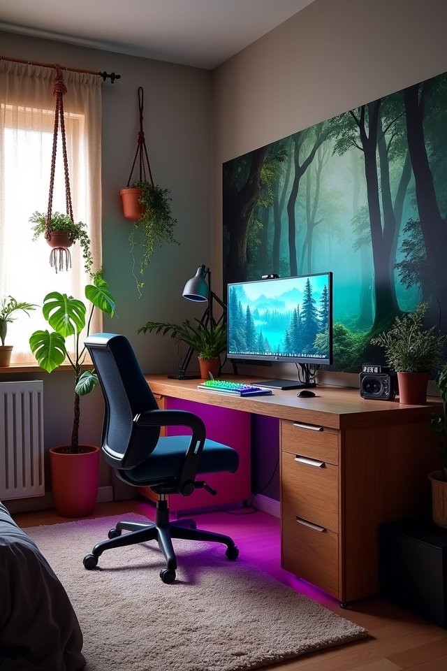 nature inspired indoor decor