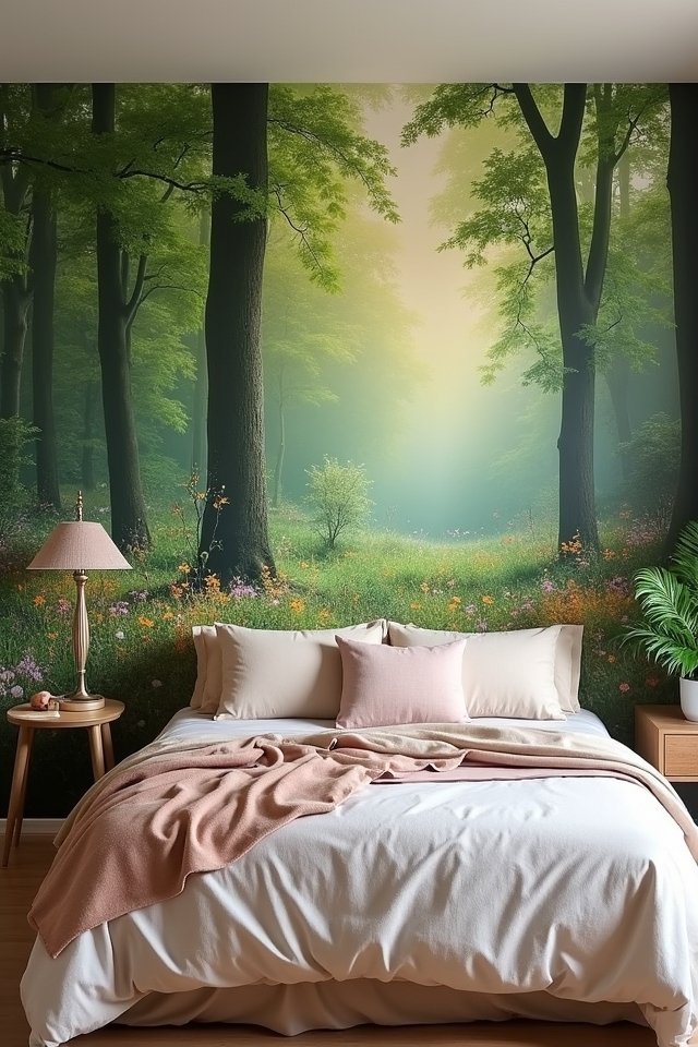nature inspired indoor murals