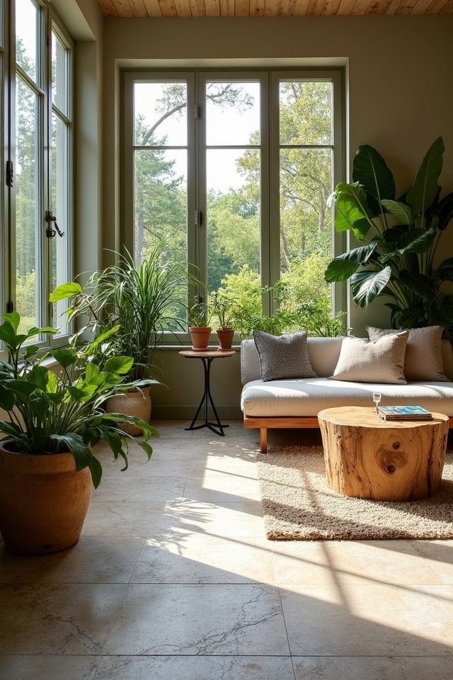 nature inspired indoor tiles