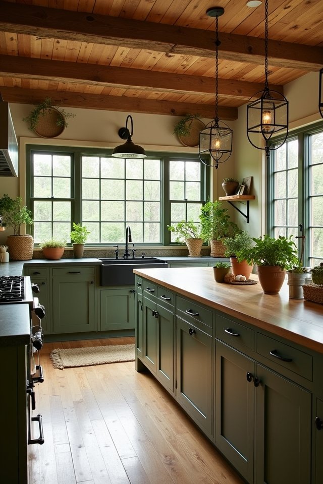 nature inspired kitchen decor ideas