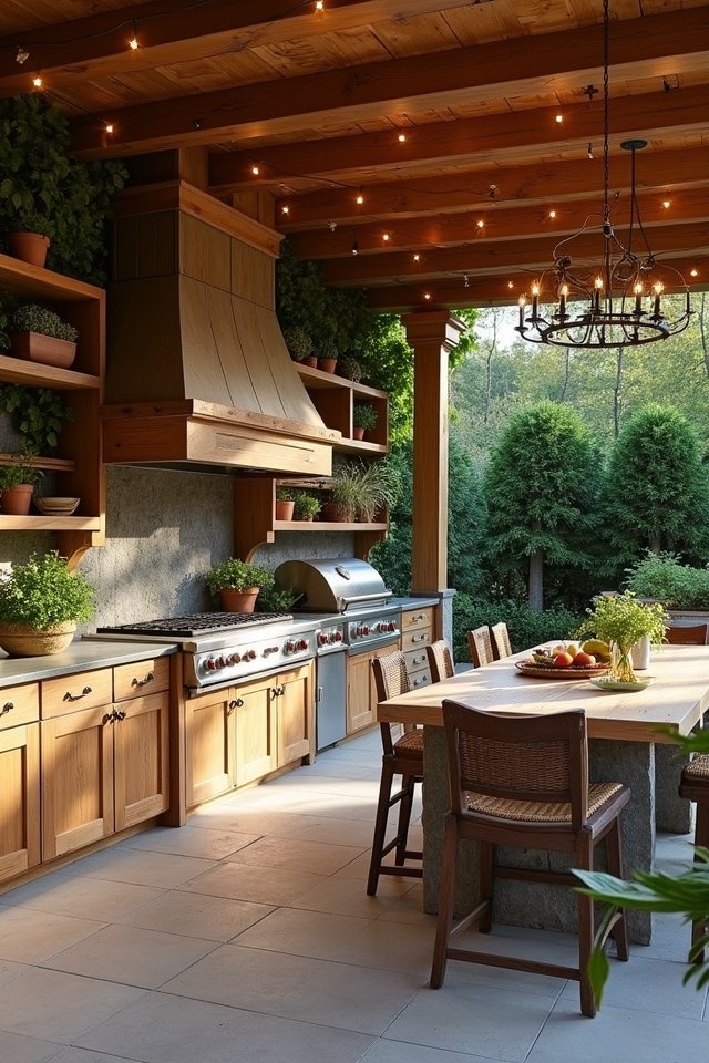 nature inspired kitchen design