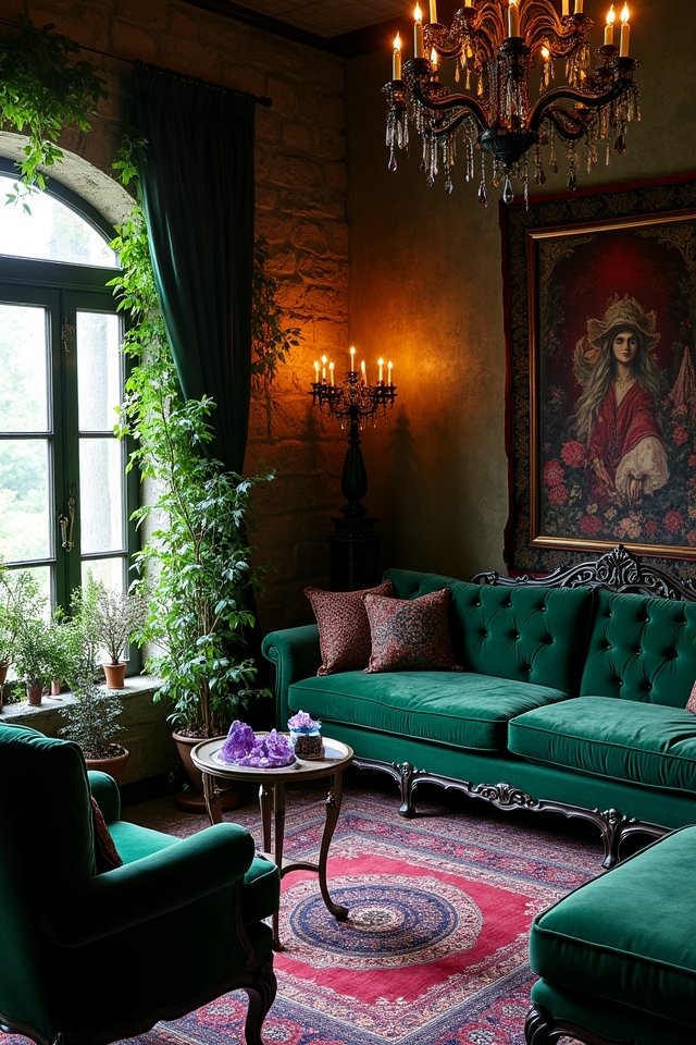 nature inspired living room decor