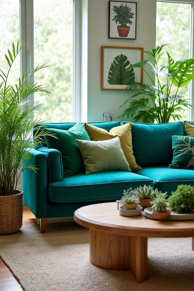 nature inspired living room design