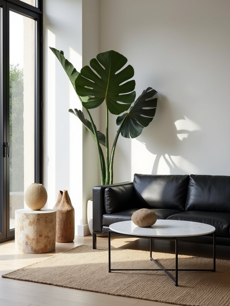 nature inspired living room design