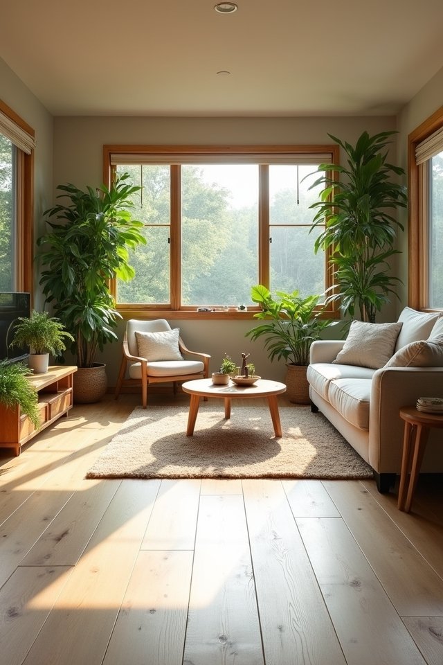 nature inspired living room makeover
