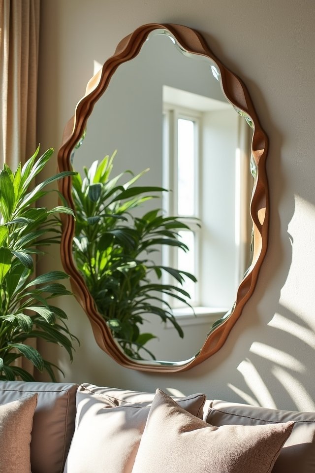 nature inspired mirror designs